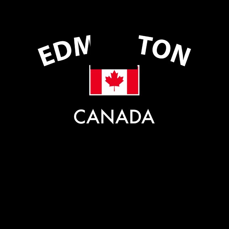 Edmonton Canada Drapeau canadien