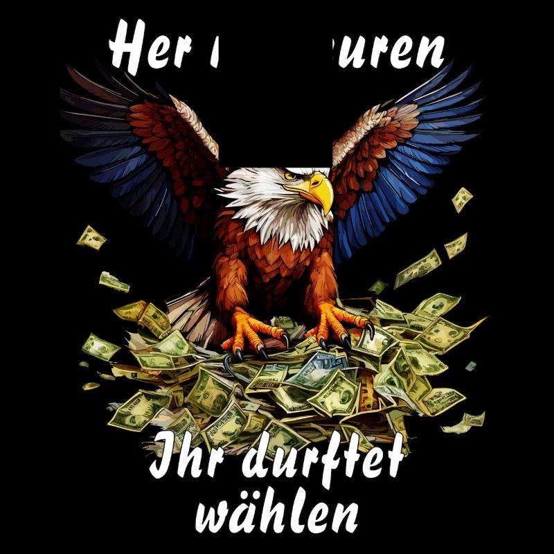 Her mit euren Geld Ihr durftet wählen