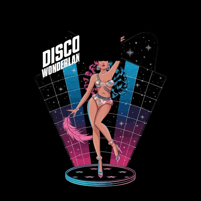 Disco Wonderland Rétro Glamour Danse