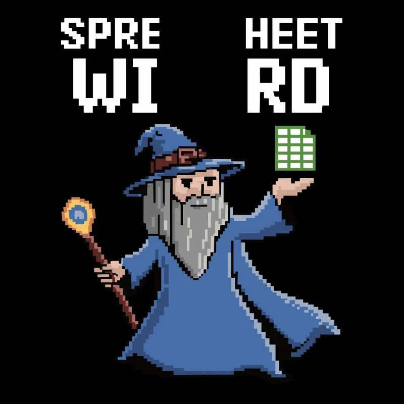 Spreadsheet Wizard Funny Controller Accountant