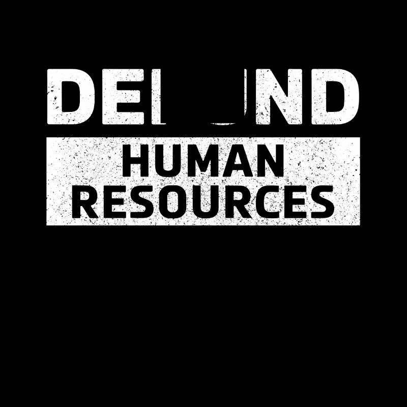 Defund HR Human Resources Lustiges HR-Meme