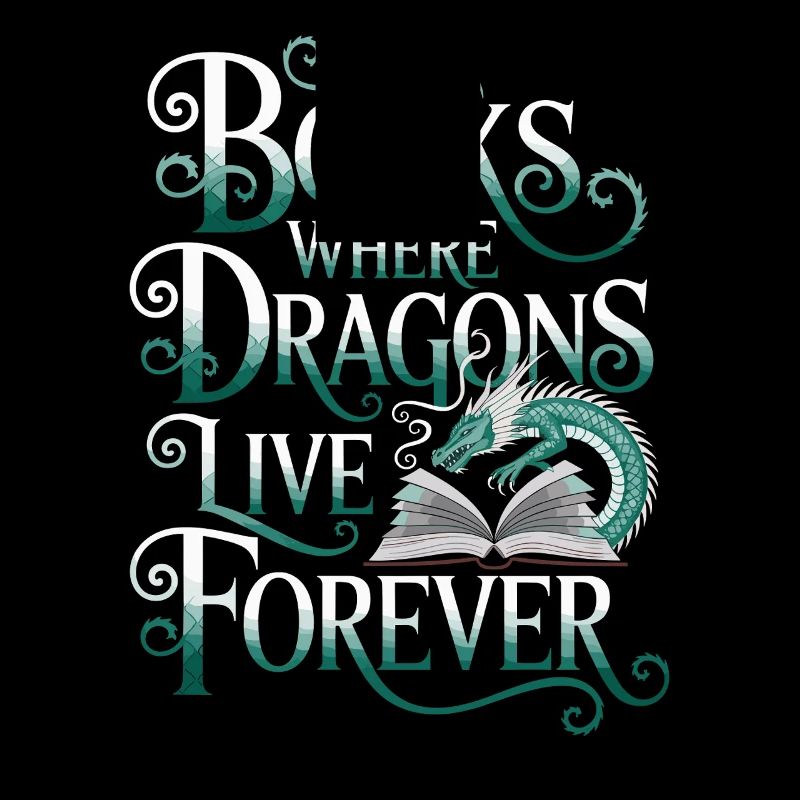 Fantasy Book Reader Magical Story Lover