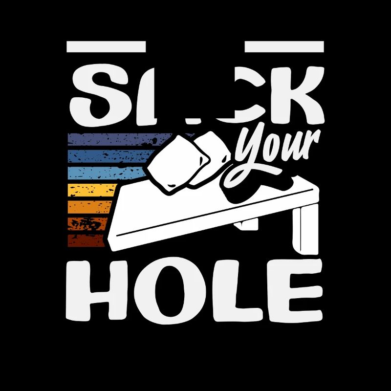 Cornhole Spieler Mein Sack Dein Loch