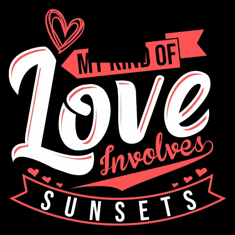 My Kind of Love implique les couchers de soleil et la romance