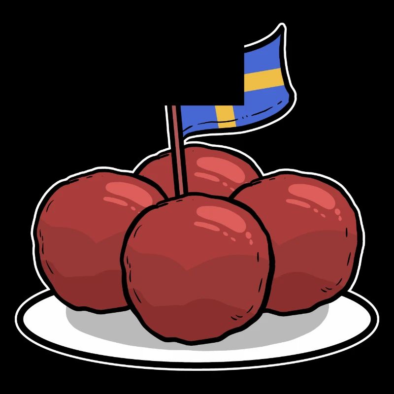 Schweden Schwedisch Fleischbällchen