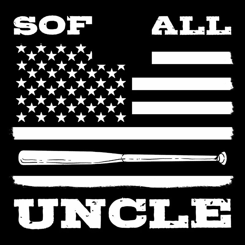 Softball Softball Player Uncle