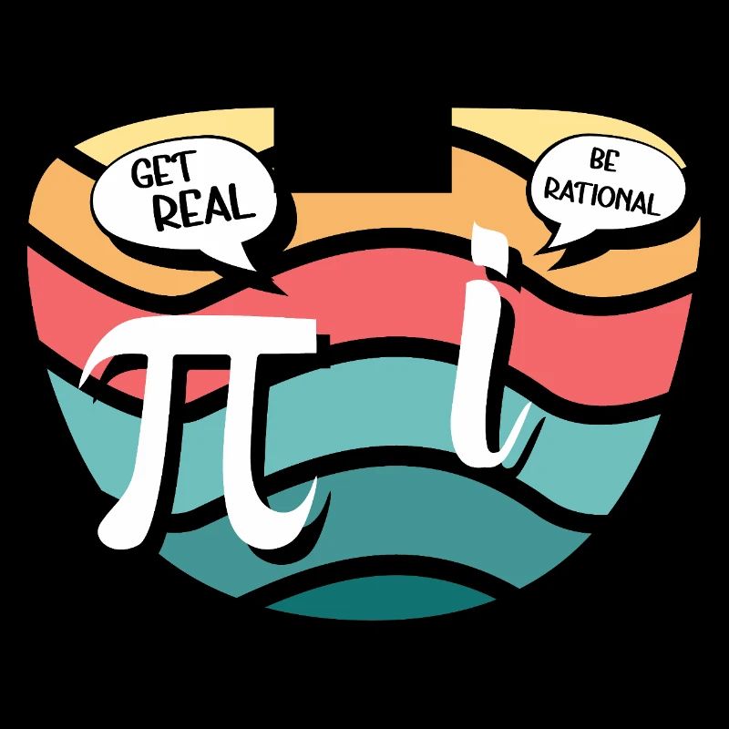 Math Humor Pi vs. Imaginary Number