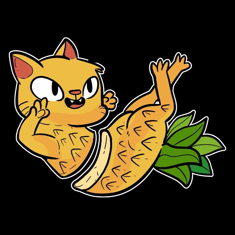 Pineapple Cat