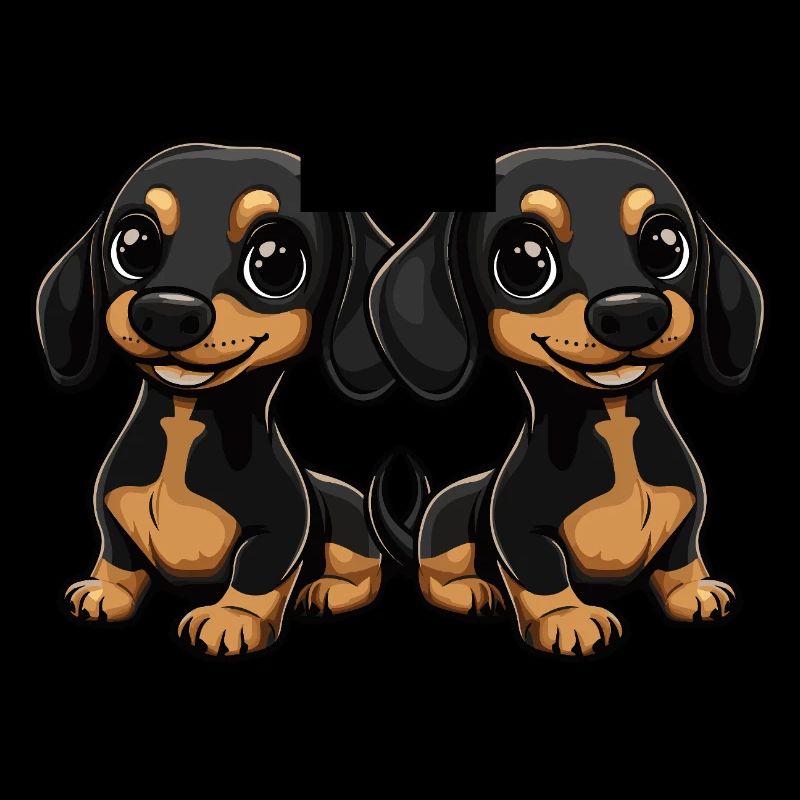 Dackel DachsHund Comic