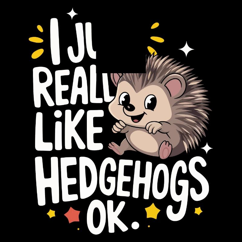 Igel Stachelig Tier Igel