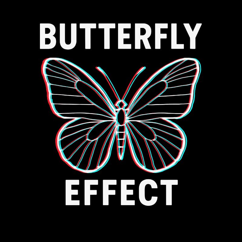 Butterfly Effect – Minimalistisches Design mit 3D-