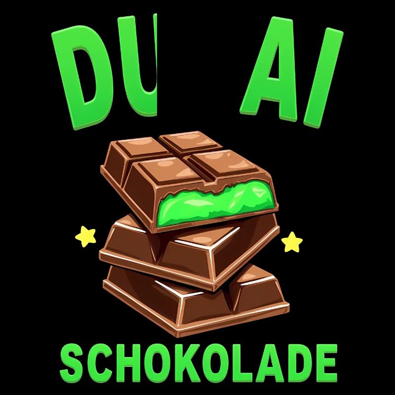 Dubai-Schokolade - Lustiger Spruch