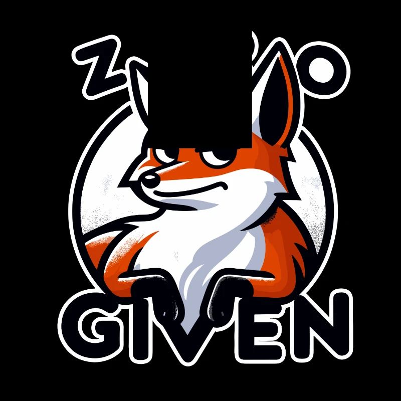 Zéro donné - Illustration de renard