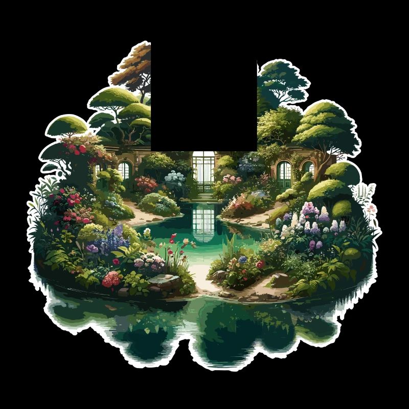 Landschaft - Illustration