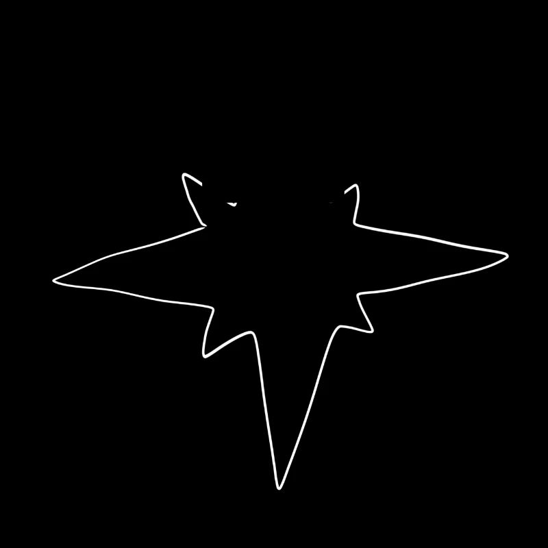 Star icon cartoon