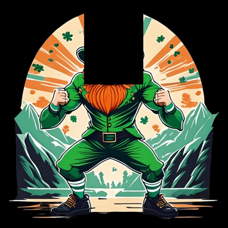 St. Patrick's Day Kleeblatt Kobold