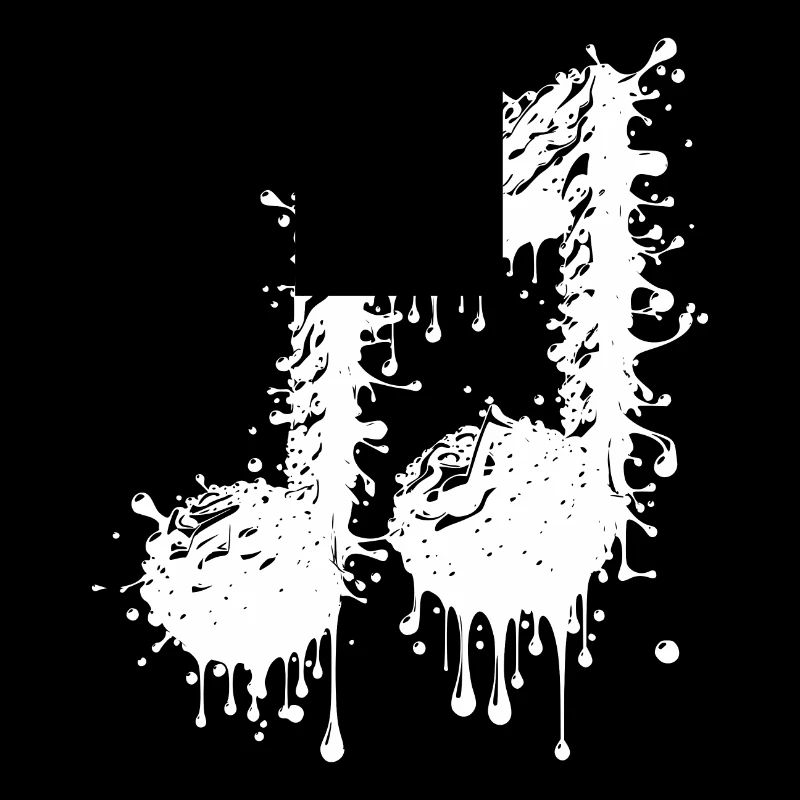 Liquid Music Eighth Notes Scale