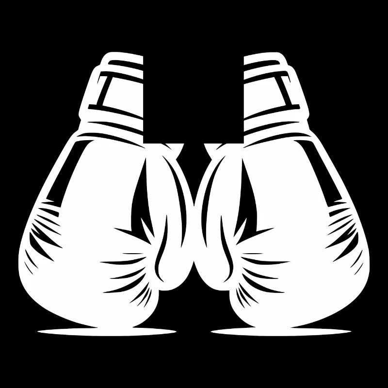 Gants de boxe Deux pièces d’accessoires d’arts martiaux