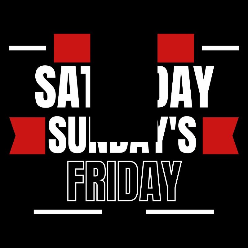 Ah, Weekend Days Mashup Tee