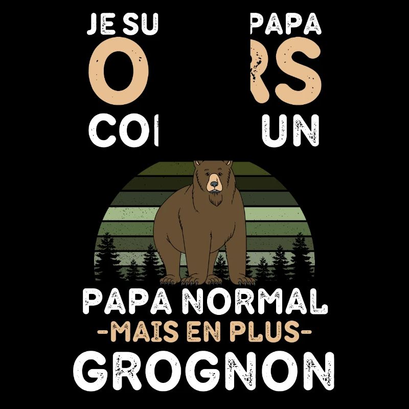 Papa Ours Grognon