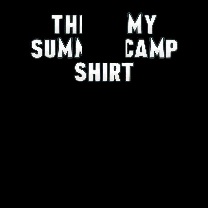 This Is My Summer Camp Shirt - Perfect for Camp