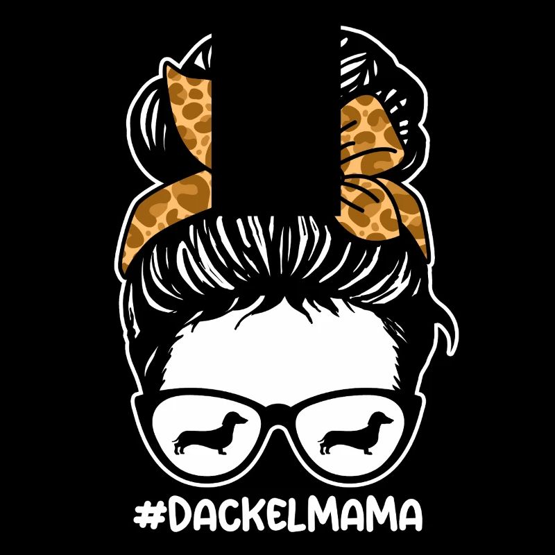 Mama Mutter Hund Dackel