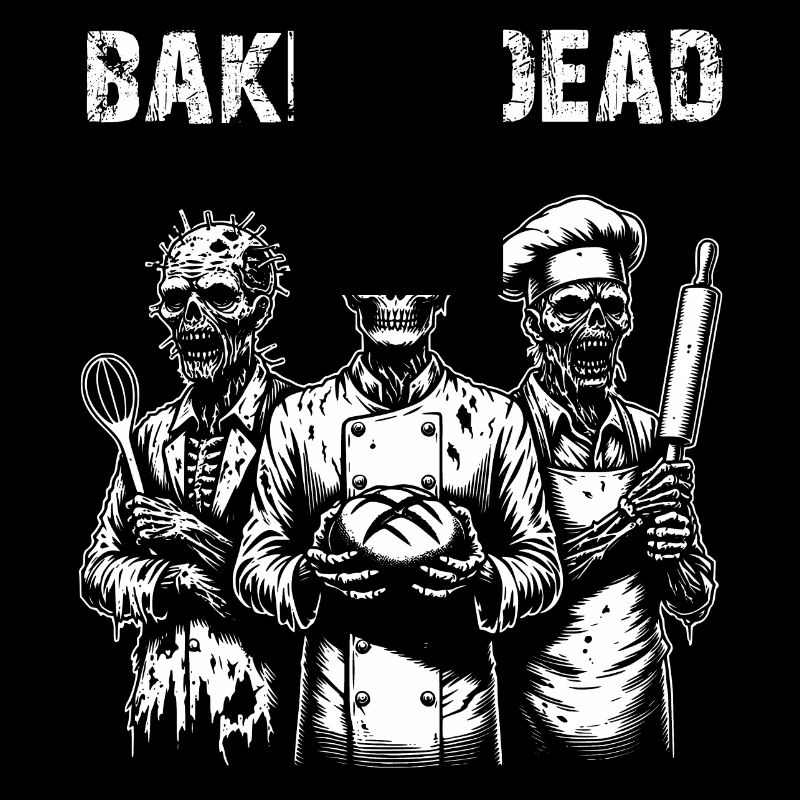 Zombie Bäcker gruselige Bäcker