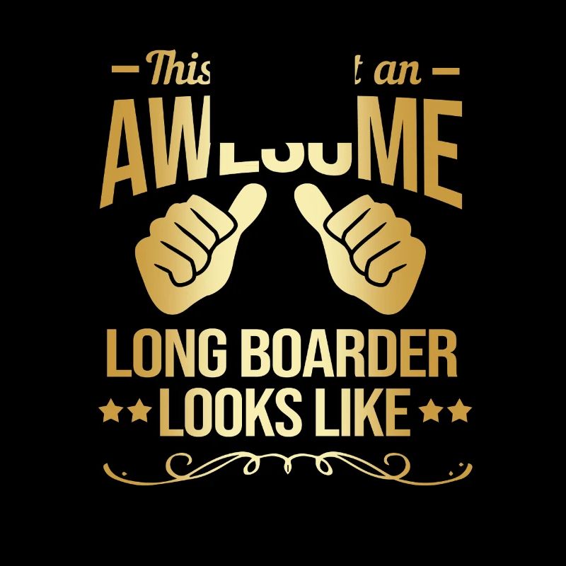 Longboard Longboarder Longboarding