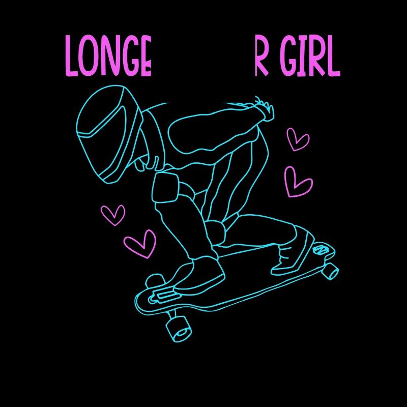 Longboard Longboarder Longboarding