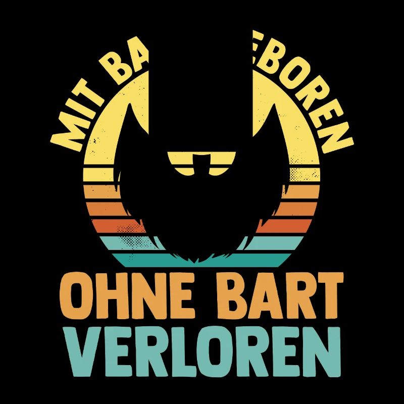 Bärtig Bartträger Bart