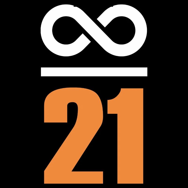 Infinite by 21 million Bitcoin