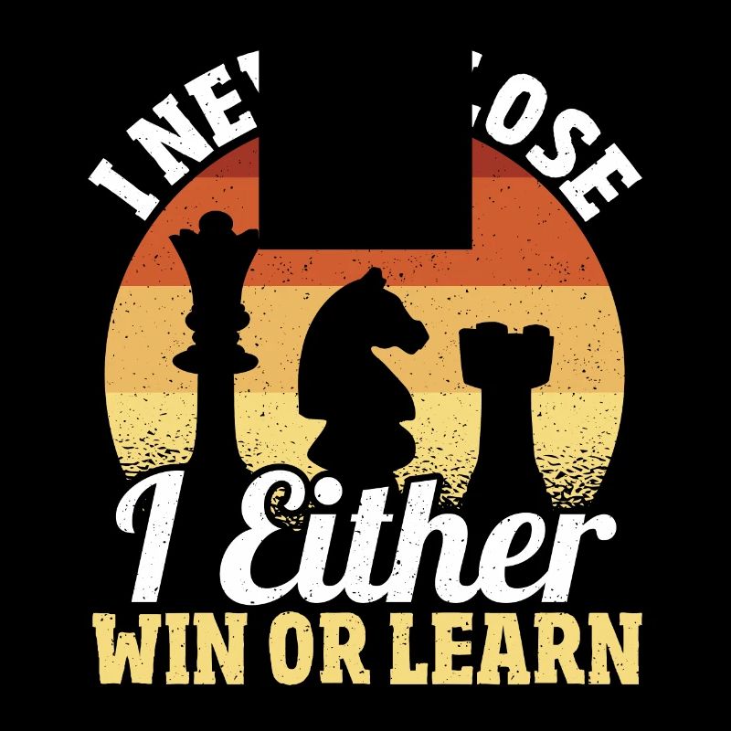 Ich verliere nie Ich gewinne oder lerne