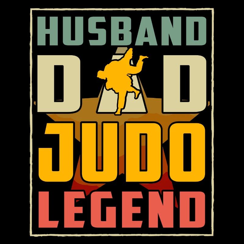 Husband Dad Judo Legend