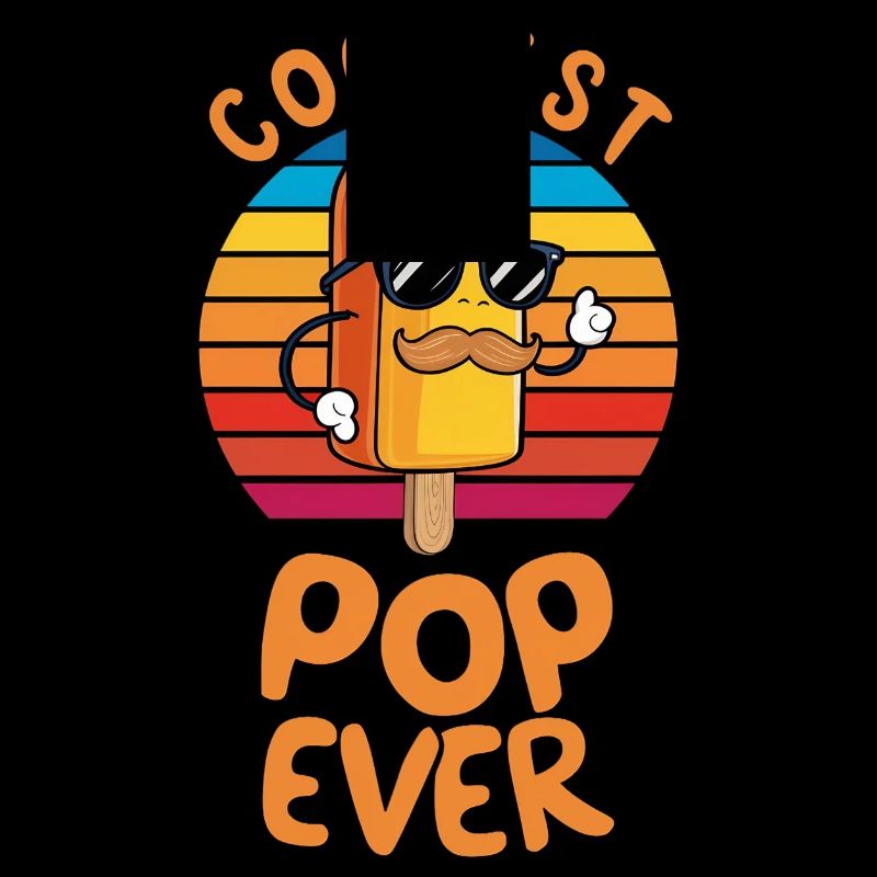 Coolest Pop Ever Fun Popsicle Dad