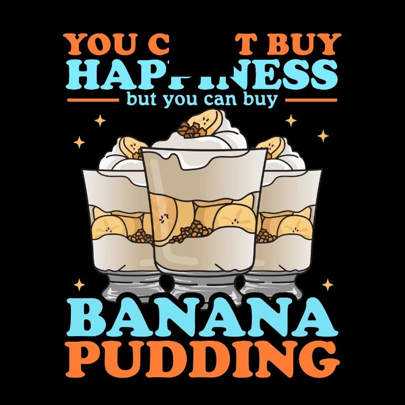 Bananenpudding Bananen Pudding Geschenk
