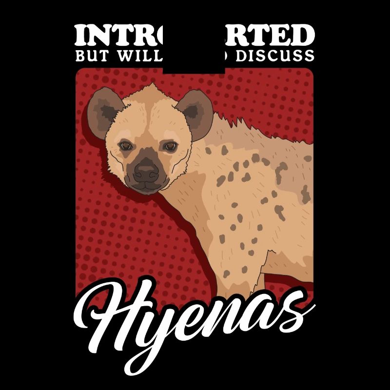 Hyäne Hyänen Tüpfelhyäne Geschenk