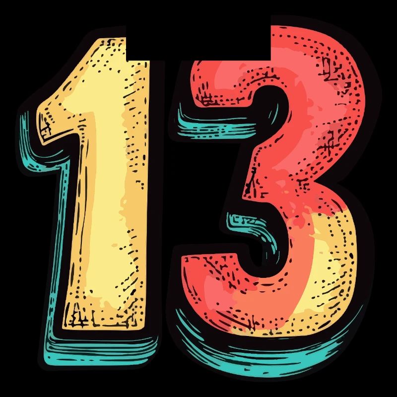 Bande dessinée à 13 chiffres