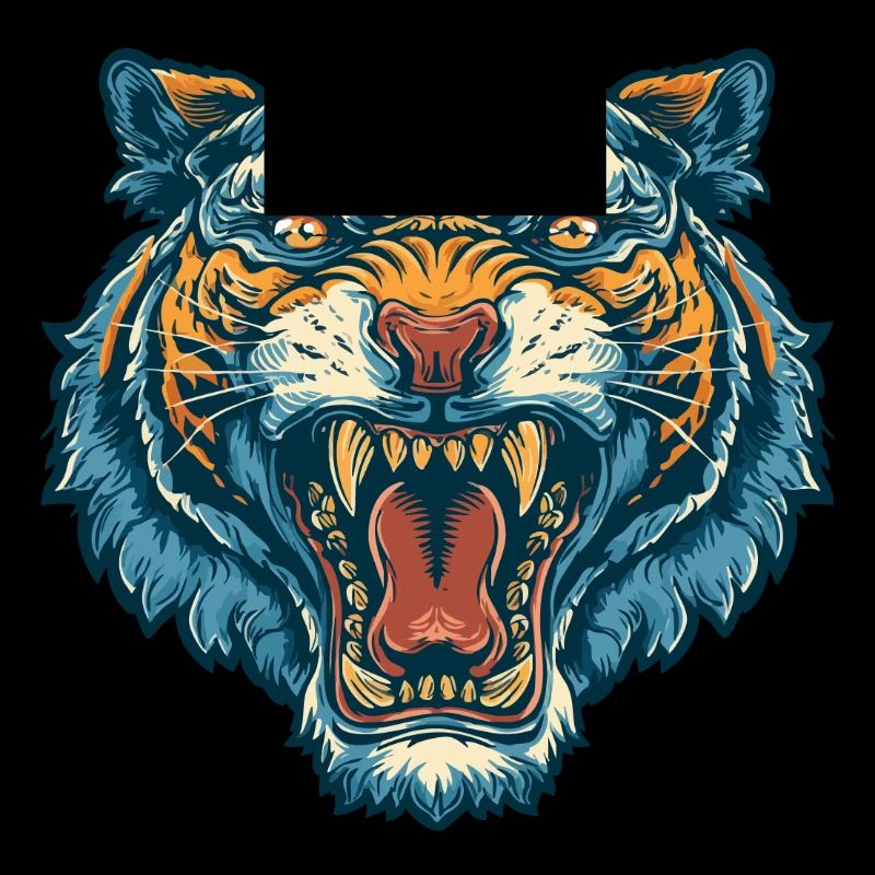 Roaring Tiger – Conception de puissance sauvage.