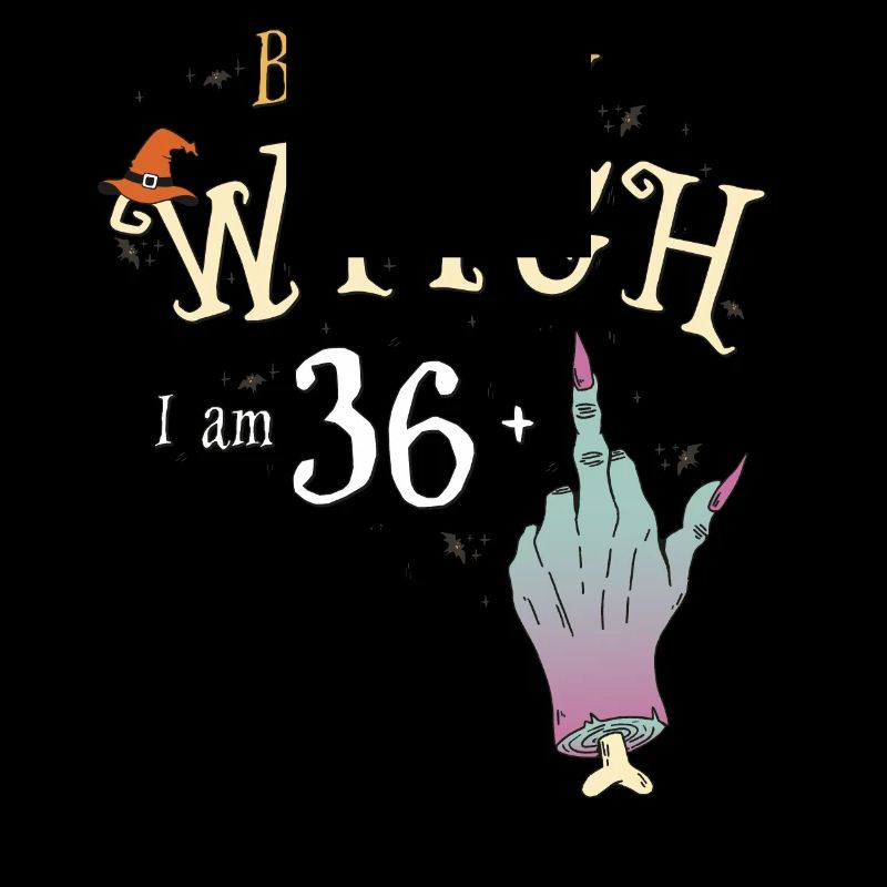 37. Geburtstag Hexe Lustige HallowQueen Trick oder