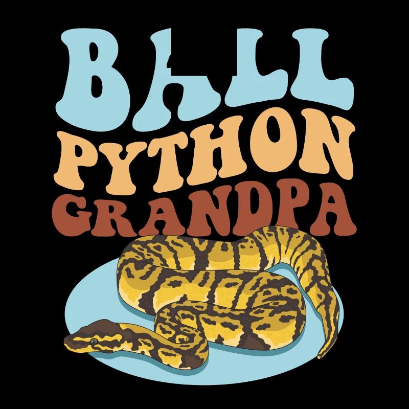 Roi Python Grand-père Python serpent cadeau