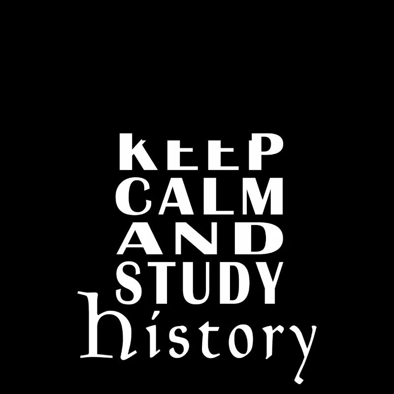 Keep Calm And Study History