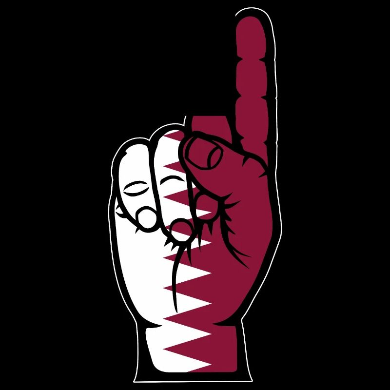 Drapeau du Qatar numéro 1