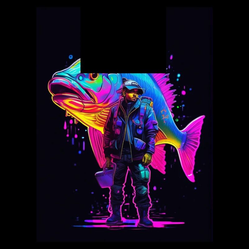 Big neon Fish