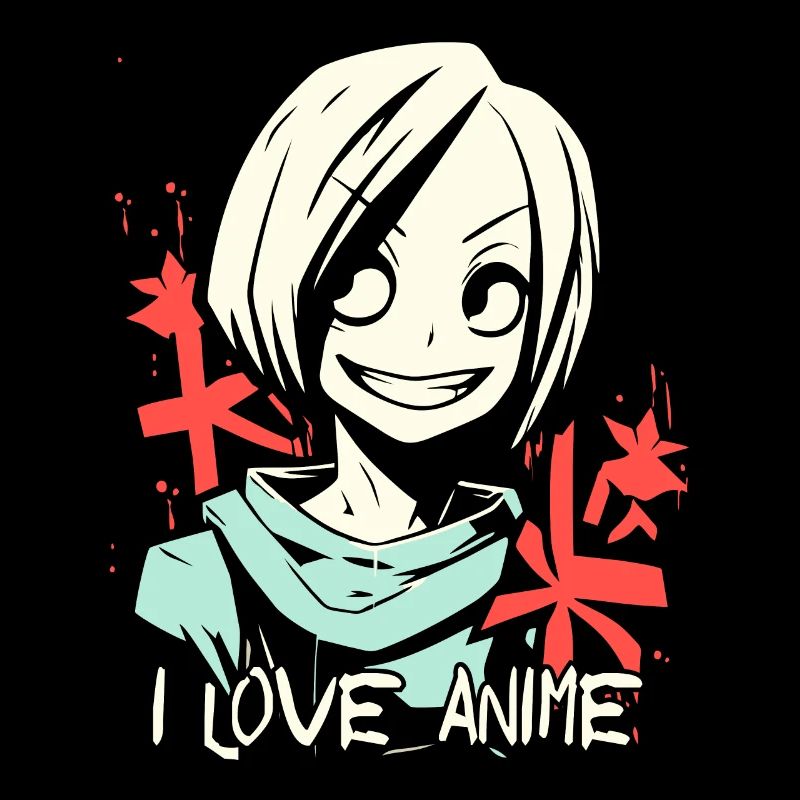 Ich liebe Anime und coole Mädchen