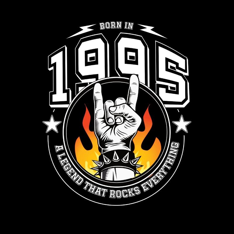 1995 Birthday, everything rocks. 30th Birthday