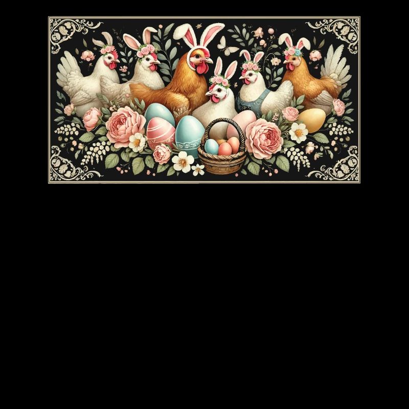 Easter Chickens Chicks Vintage Aesthetic