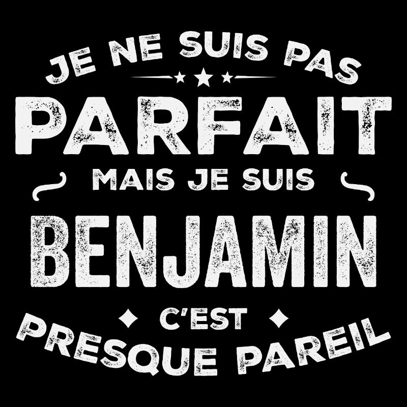 Benjamin A first name, a story, a personality