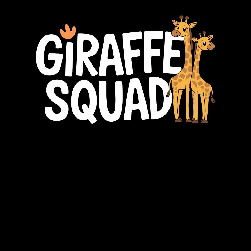 Giraffe Gruppen Design Giraffe Squad
