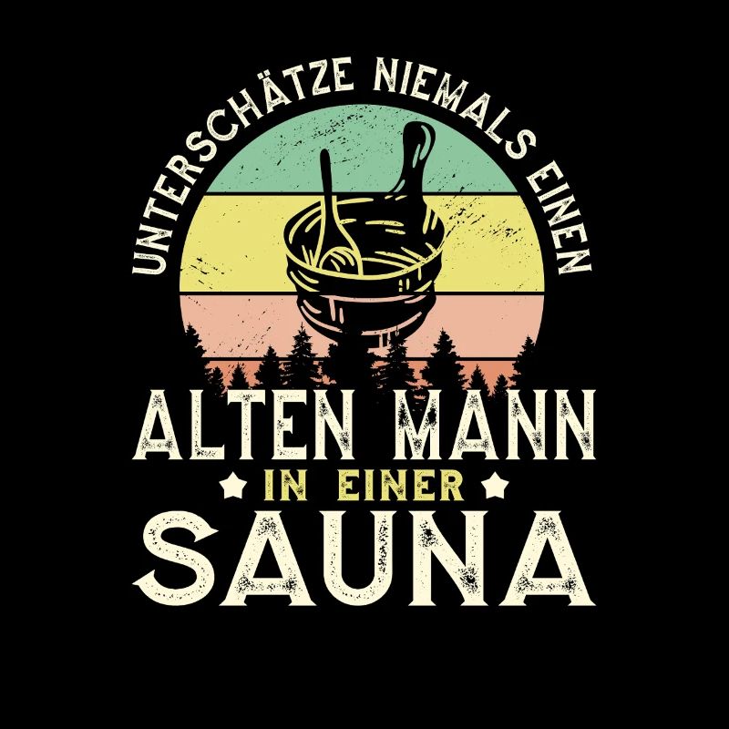 Never underestimate an old man in a sauna