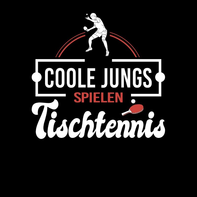 Mecs cool jouant au ping-pong de table drôle